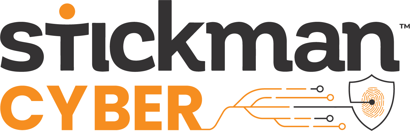 stickman cyber security logo